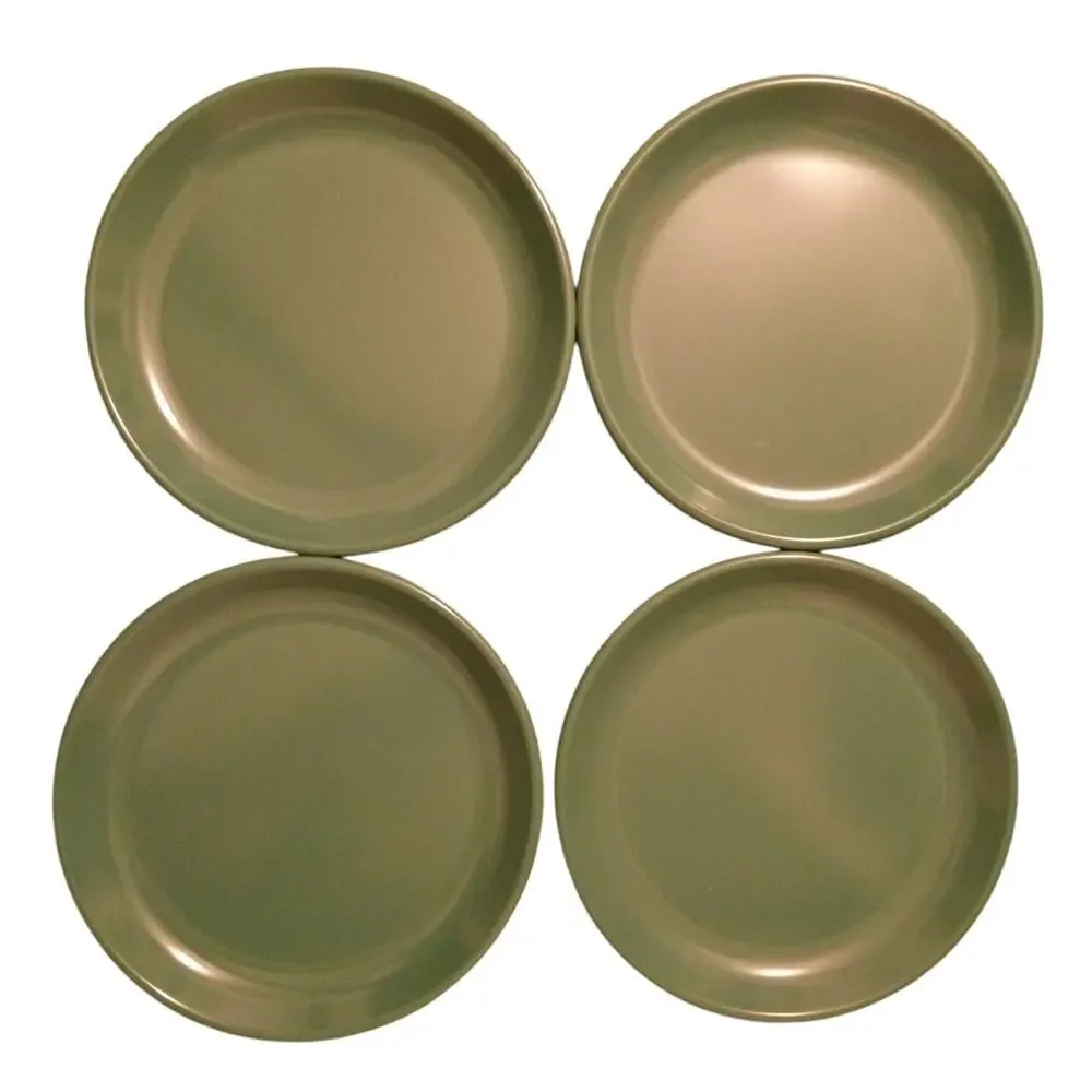 Vtg 1980s Rubbermaid Melamine Lunch Plates 8